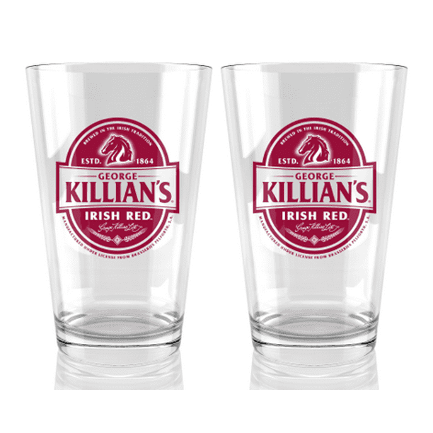 Set of 4 George Killian"s Irish Red Pint Glasses